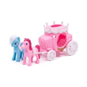 Carruaje con caballo infantil
