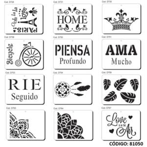 Stencil Creativa 623 15x50cm