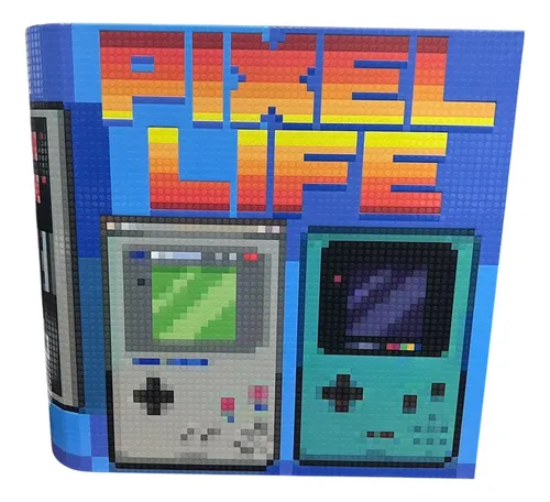 Carpeta Cartopel 3 Anillos Pixel