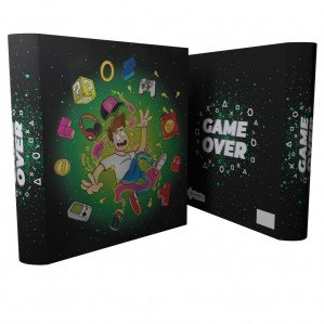 Carpeta Cartopel 3 Anillos GameBoy