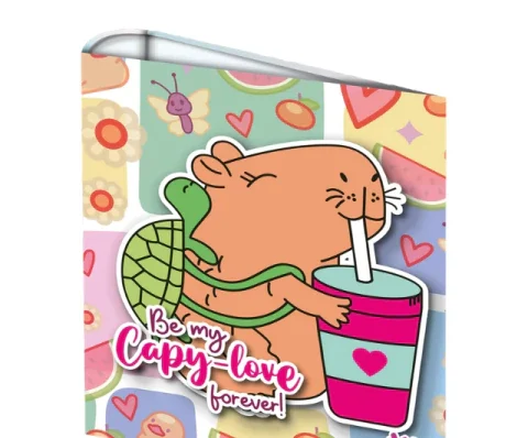 Carpeta Cartopel 3 Anillos Capibara